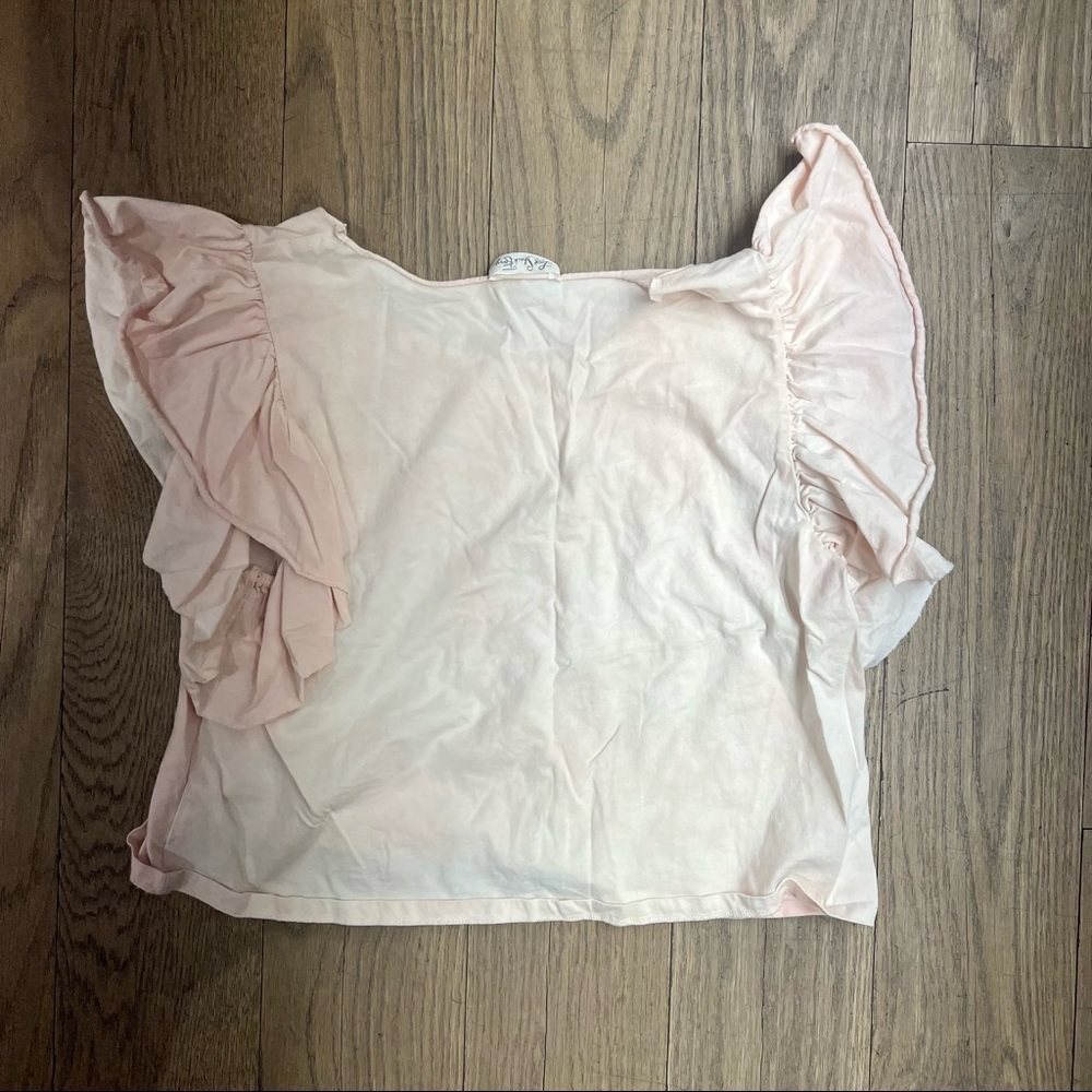 LoveShackFancy Ruffle Top Medium - Picture 2 of 5
